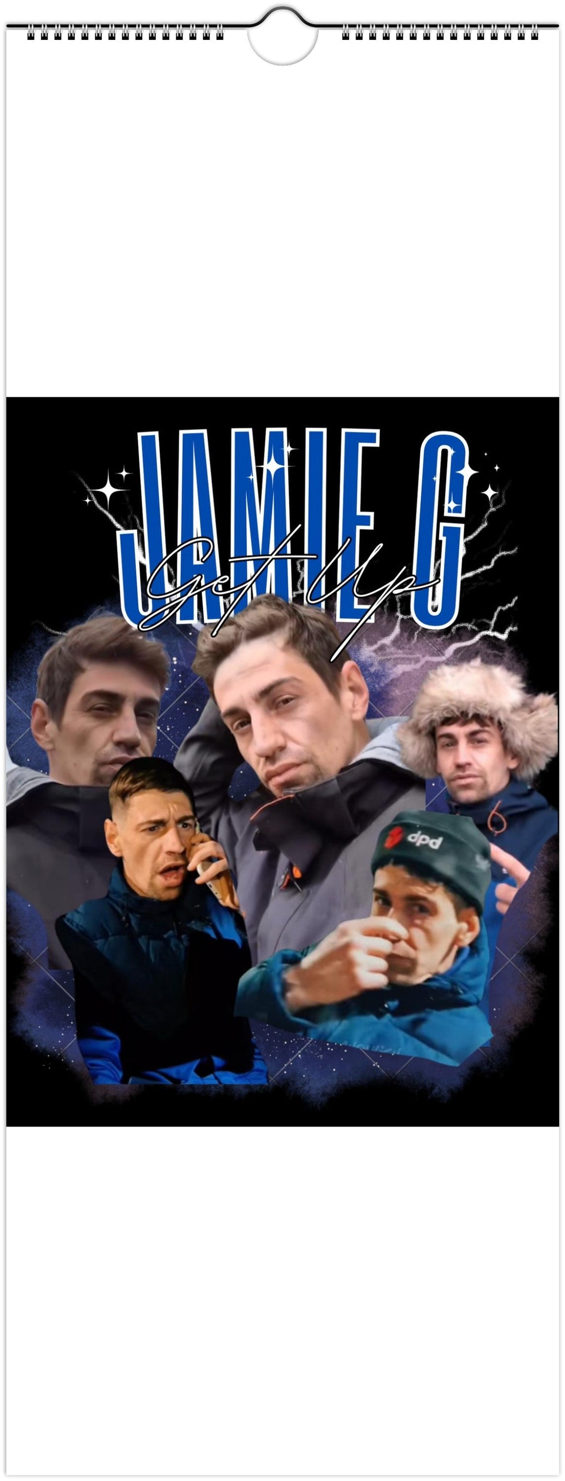 Jamie G Wall calendar 2026